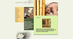 Desktop Screenshot of lightbreezespa.com